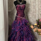 Sexy Prom Dress Strapless Ruffle Mermaid Prom Gown Evening Dress Gala Dress Party Dress    D2366
