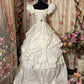 Elegant Wedding Dress Square Pleated Ball Gown Evening Dress Gala Dress Wedding Dress Prom Dress  D2401