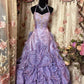 Sweet Prom Dress Spaghetti Straps Ruffle Tiered Evening Dress Dance Dress Birthday Party Dress  D2412