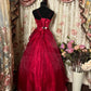 Charming Prom Dress Spaghetti Straps Ball Gown Evening Dress Birthday Party Dress  D2415