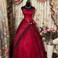 Charming Prom Dress Spaghetti Straps Ball Gown Evening Dress Birthday Party Dress  D2415