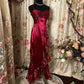 Elegant Prom Dress Spaghetti Straps Ruffle Prom Gown Evening Dress Birthday Party Dress  D2416