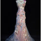 Romantic Prom Dress One Shoulder Flower Prom Gown Evening Dress Gala Dress Birthday Party Dress  D2423