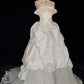 Stunning Wedding Dress Spaghetti Straps Pleated Beading Ball Gown Prom Dress Evening Dress Wedding Dress  D2425