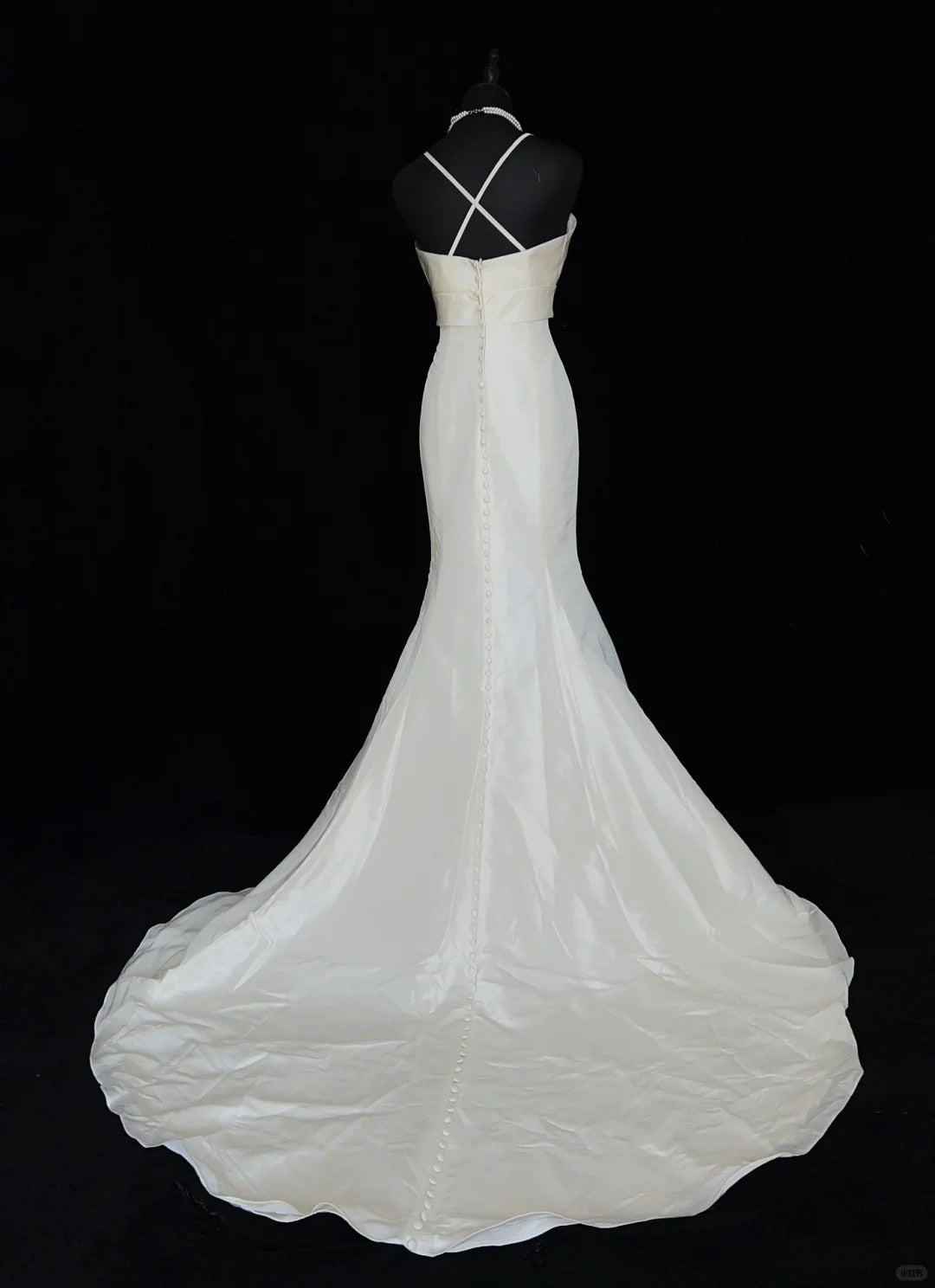 Robe de bal élégante à bretelles spaghetti, style sirène, robe de gala, robe de soirée, robe de dîner d'affaires, D2435