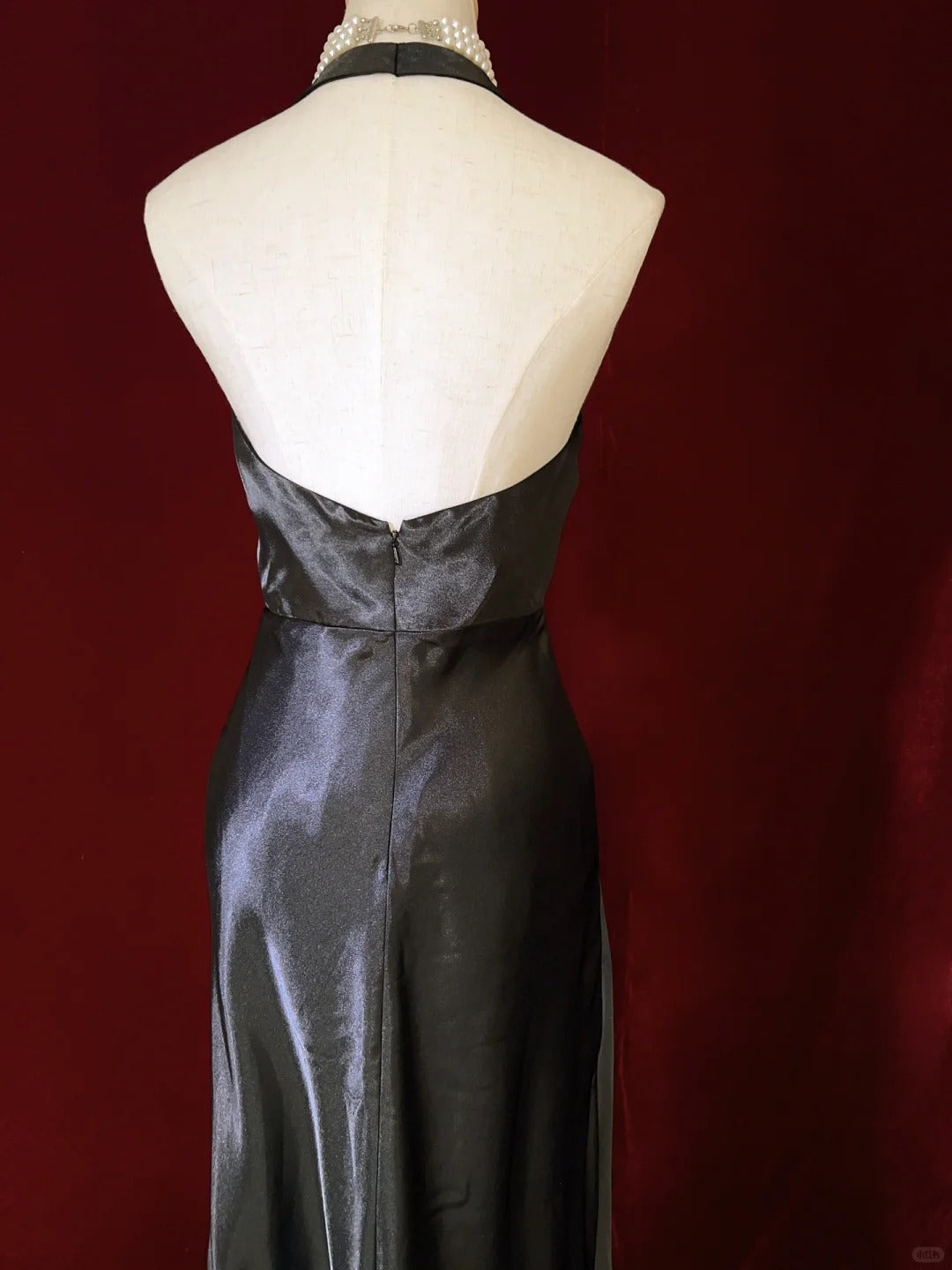 Charmante robe de bal à col en V et dos nu, à volants, robe de soirée, robe de gala, robe de dîner d'affaires, D2440