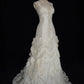Stunning Wedding Dress Square Neck Pleated Prom Dress Evening Dress Gala Dress Birthday Dress  D2443