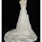 Stunning Wedding Dress Square Neck Pleated Prom Dress Evening Dress Gala Dress Birthday Dress  D2443