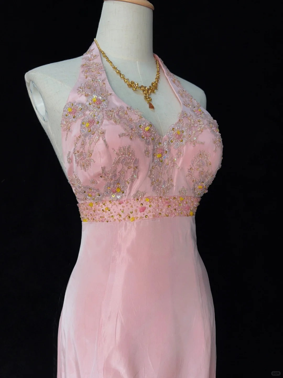 Robe de bal élégante, dos nu, ourlet asymétrique, robe de soirée, robe de gala, robe de dîner d'affaires, D2451