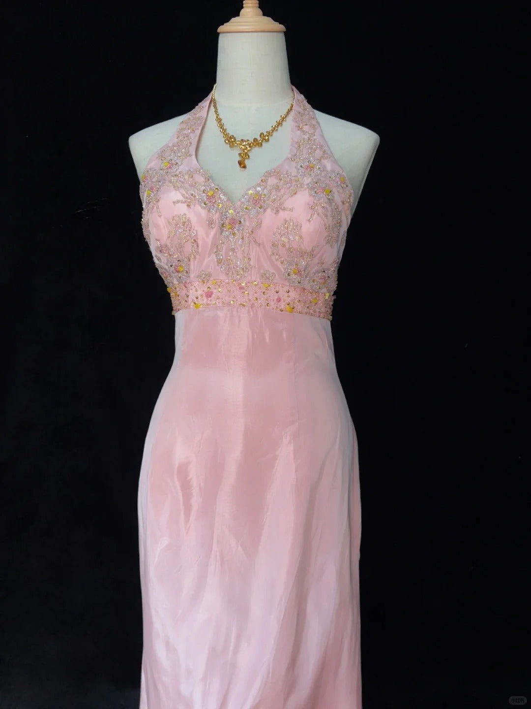 Robe de bal élégante, dos nu, ourlet asymétrique, robe de soirée, robe de gala, robe de dîner d'affaires, D2451