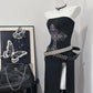 Sexy Prom Dress Strapless Long Black Dress Birthday Party Dress Halloween Custome Dress D2455
