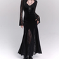 2025 Halloween Costume Women Teenage Girl Dress Long Sleeves Gothic Dress Party Dress    D2457