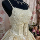 Elegant Prom Dress Spaghetti Straps Pleated Ball Gown Evening Dress Dancing Dress Masquerade Ball D2475