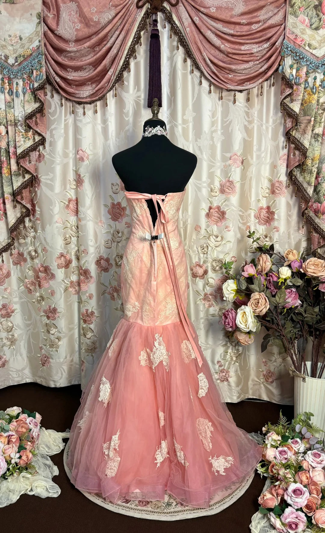 Beauty Ballkleid Sweetheart Tüll Langes Ballkleid Abendkleid Tanzkleid Galakleid D2476