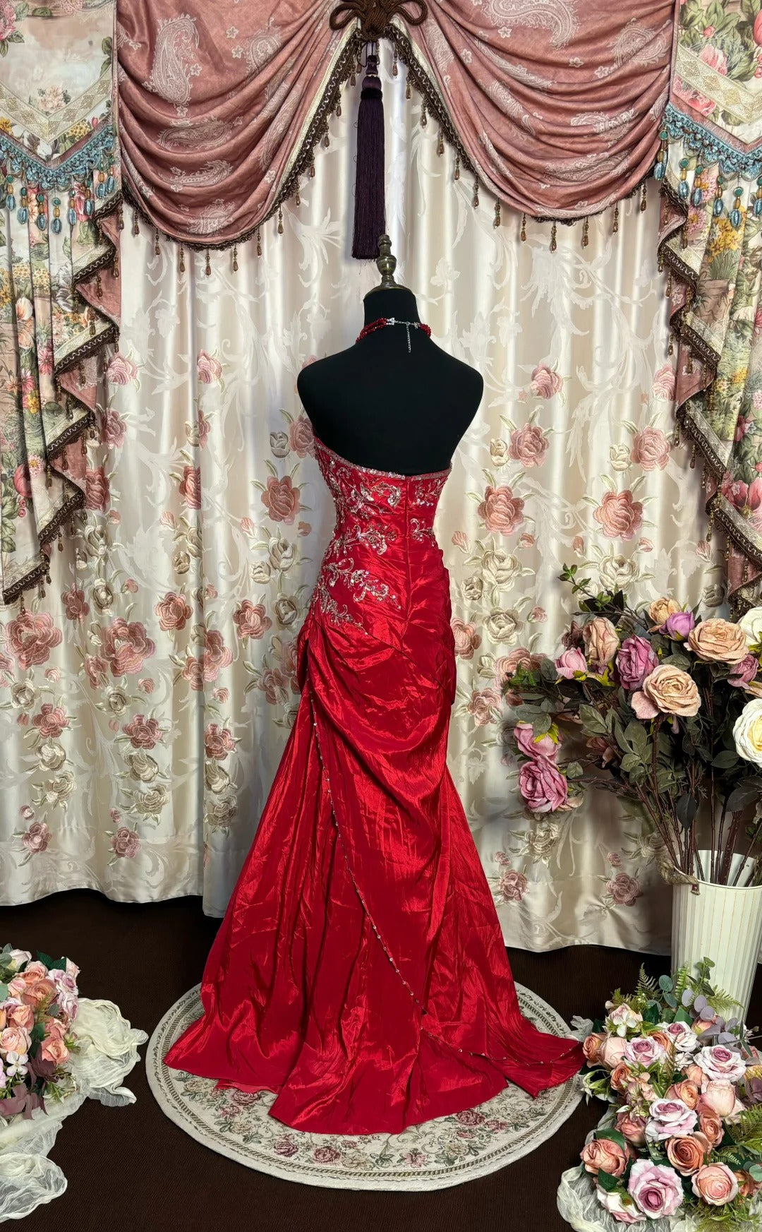 Superbe robe de bal sirène longue décolleté en cœur, robe de soirée, robe de gala, robe de soirée D2483
