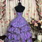 Pretty Prom Dress Strapless Pleated Ball Gown Evening Dress Gala Dress Masquerade Ball  D2484