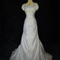 Robe de bal élégante, col carré, plissée, robe de soirée, robe de gala, robe de dîner d'affaires, D2514