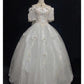 Elegant Wedding Dress Off Shoulder Ball Gown Prom Dress Evening Dress Masquerade Ball     D2516