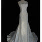 Romantic Wedding Dress Spaghetti Straps Prom Dress Evening Dress Gala Dress Proposal Dress   D2518
