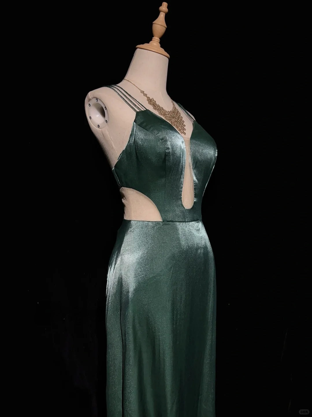 Sexy Prom Dress Spaghetti Straps Backless Prom Gown Evening Gala Dress   D2523