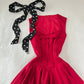 Elegant Prom Dress A Line Bowknot Pleated Prom Dress Homecoming Dresses Party Dress  D2577