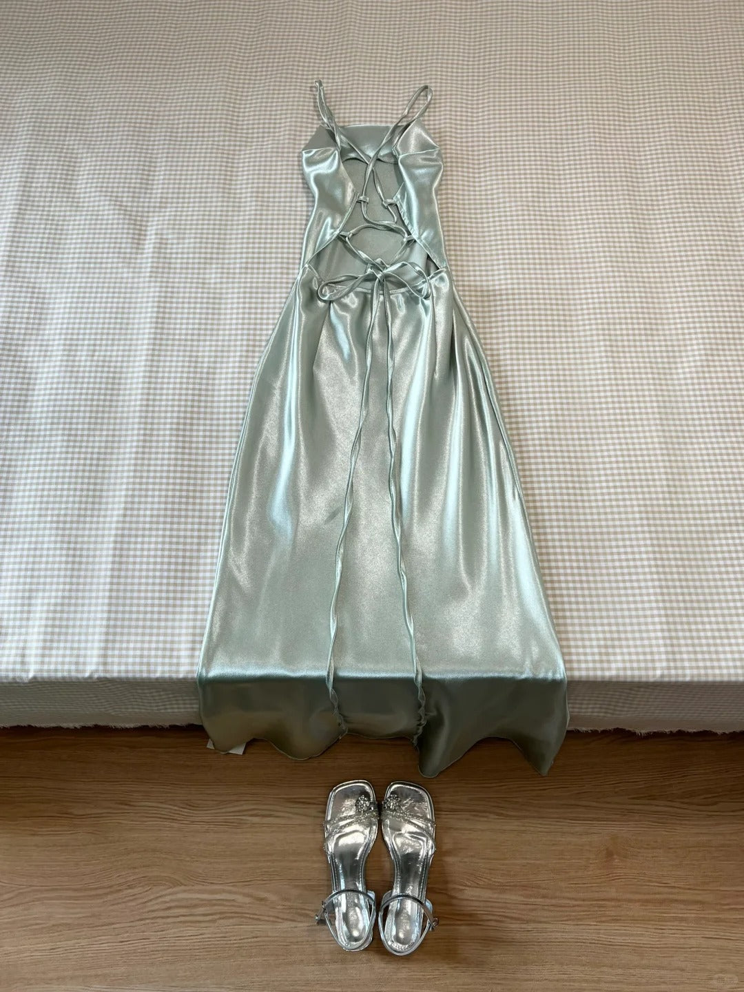 Sexy Prom Dress Spaghetti Straps Lace up Prom Dress Evening Dress Party Dress    D2589