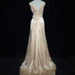 Elegant Prom Dress V-neck Sequins Pleated Prom Gown Birthday Party Dress Evening Dresses    D2595