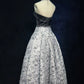 Elegant Prom Dress A Line Sweetheart Print Prom Gown Gala Dress Evening Dresses    D2600