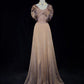 Elegant Prom Dress Spaghetti Straps Pleated Gala Dress Evening Dresses Prom Gown   D2602