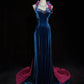 Elegant Prom Dress Halter Crystal Gala Dress Evening Dresses Prom Gown   D2604
