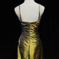 Elegant Prom Dress Spaghetti Straps Pleated Evening Dresses Gala Dress Prom Gown     D2608