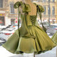 Sweet Homecoming Dress Spaghetti Straps Pleated Evening Dresses Birthday Party Dress Short Prom Gown     D2610