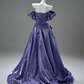 Gorgeous Prom Dress Off Shoulder Flower Prom Gown Gala Dress Evening Dresses  D2639