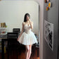 Sexy Homecoming Dress Spaghetti Straps Pleated Short Prom Dress Cocktail Dress      D2654