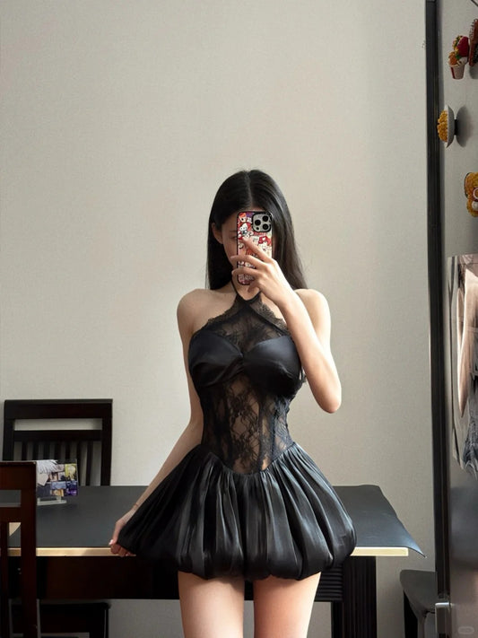 Sexy Homecoming Dress Halter Pleated Short Prom Dress Cocktail Dress Party Dress    D2660