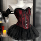 Pretty Sweetheart Pleated Halloween Costumes Cosplay Dress Short Women Dress     D2666