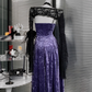 Sexy Spaghetti Straps Velvet Halloween Costumes Cosplay Dress Short Women Dress   D2669