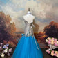 Shiny Prom Dress Spaghetti Straps Mermaid Prom Gown Evening Dress Gala Dress    D2671