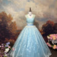 Sweet Prom Dress V-neck Ball Gown Evening Dress Gala Dress Sweet 16 Dress   D2673