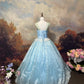 Sweet Prom Dress V-neck Ball Gown Evening Dress Gala Dress Sweet 16 Dress   D2673