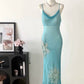 Pretty Prom Dress Spaghetti Straps Sequins Prom Gown Evening Dress Party Dress  D2683