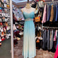Sweet Prom Dress Spaghetti Straps Pleated Crystal Prom Gown Evening Dress Gala Dresses  D2699