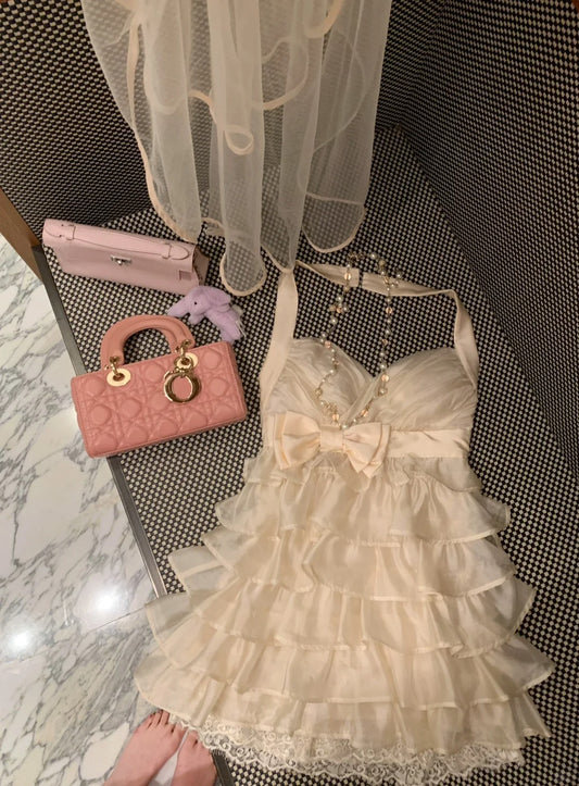 Cute Homecoming Dress Halter Tiered Short Prom Dress Gala Dresses Birthday Party Dress   D2703
