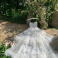 Pretty Prom Dress Spaghetti Straps Tulle Pleated Prom Dress Evening Dress Birthday Party Dress   D2705