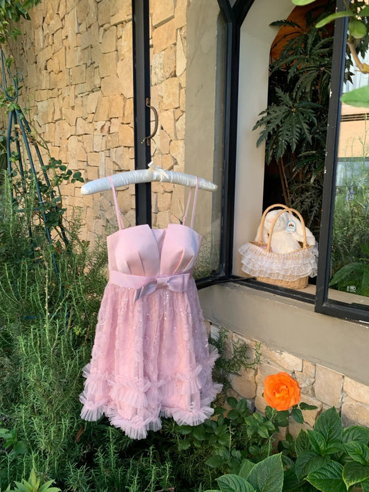 Cute Homecoming Dress Spaghetti Straps Tulle Short Prom Dress Birthday Party Dress    D2708