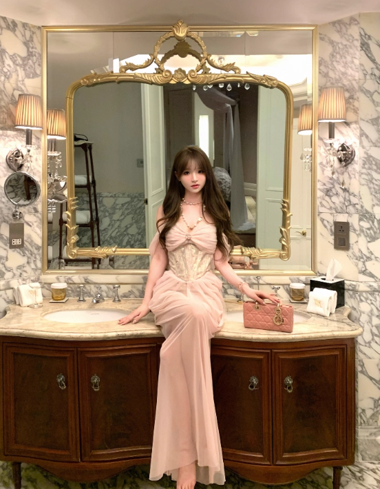 Charming Prom Dress Off Shoulder Tulle Pleated Evening Dress Birthday Party Dress   D2709