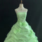 Cute Ball Gown Spaghetti Straps Pleated Tulle Evening Dress Quinceanera Dress Prom Dress  D2722