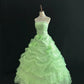 Cute Ball Gown Spaghetti Straps Pleated Tulle Evening Dress Quinceanera Dress Prom Dress  D2722