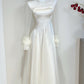 Elegant Prom Dress Crew Neck Tulle Evening Dress Gala Dress  D2725