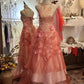 Unique Prom Dress Spaghetti Straps Pleated Birthday Party Dress Gala Dress Evening Dress     D2734
